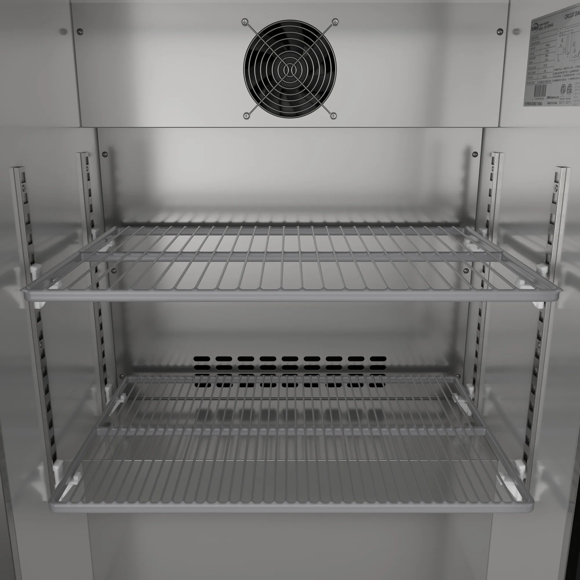One-Door Back Bar Refrigerator - 4.1 Cu Ft. 24 In.