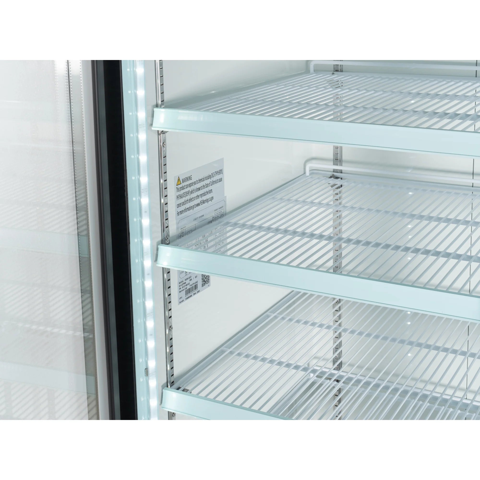 Three-Door Merchandiser Refrigerator 78 in, 53 cu ft