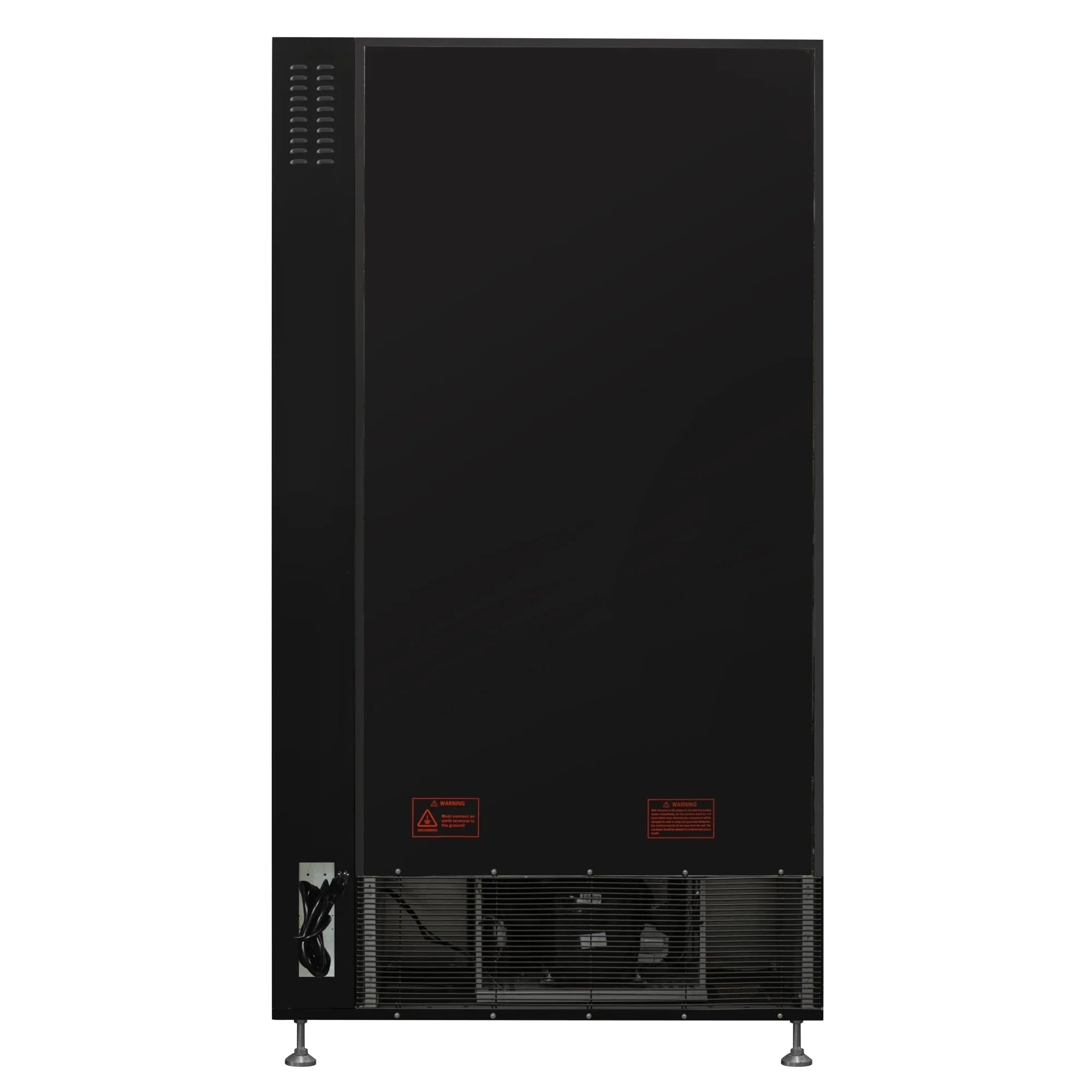 Refrigerated Snack and Drink Vending Machine with 60 Slots in Black