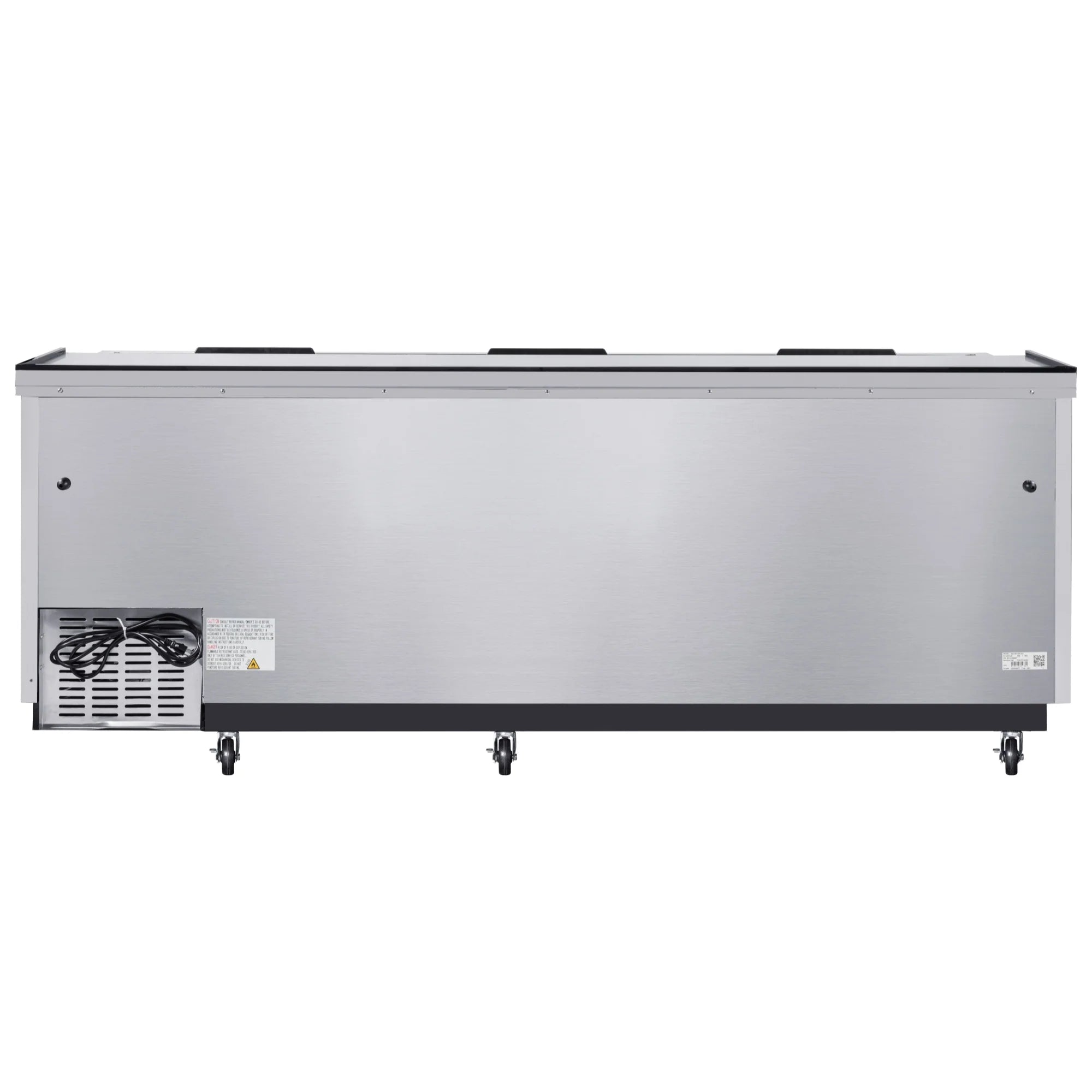 Commercial Bottle Cooler with Built-In Opener, ETL Listed, 30 cu. ft. 95 In.