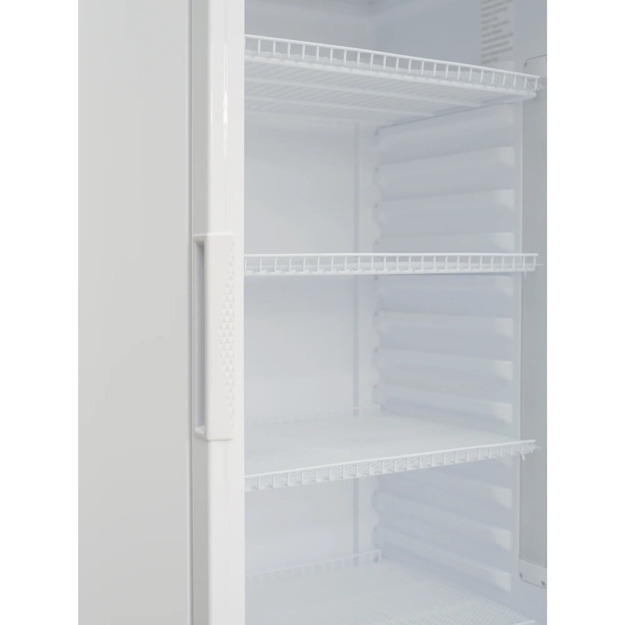 One-Door Commercial Merchandiser Refrigerator in White 24 in, 12 cu. ft.