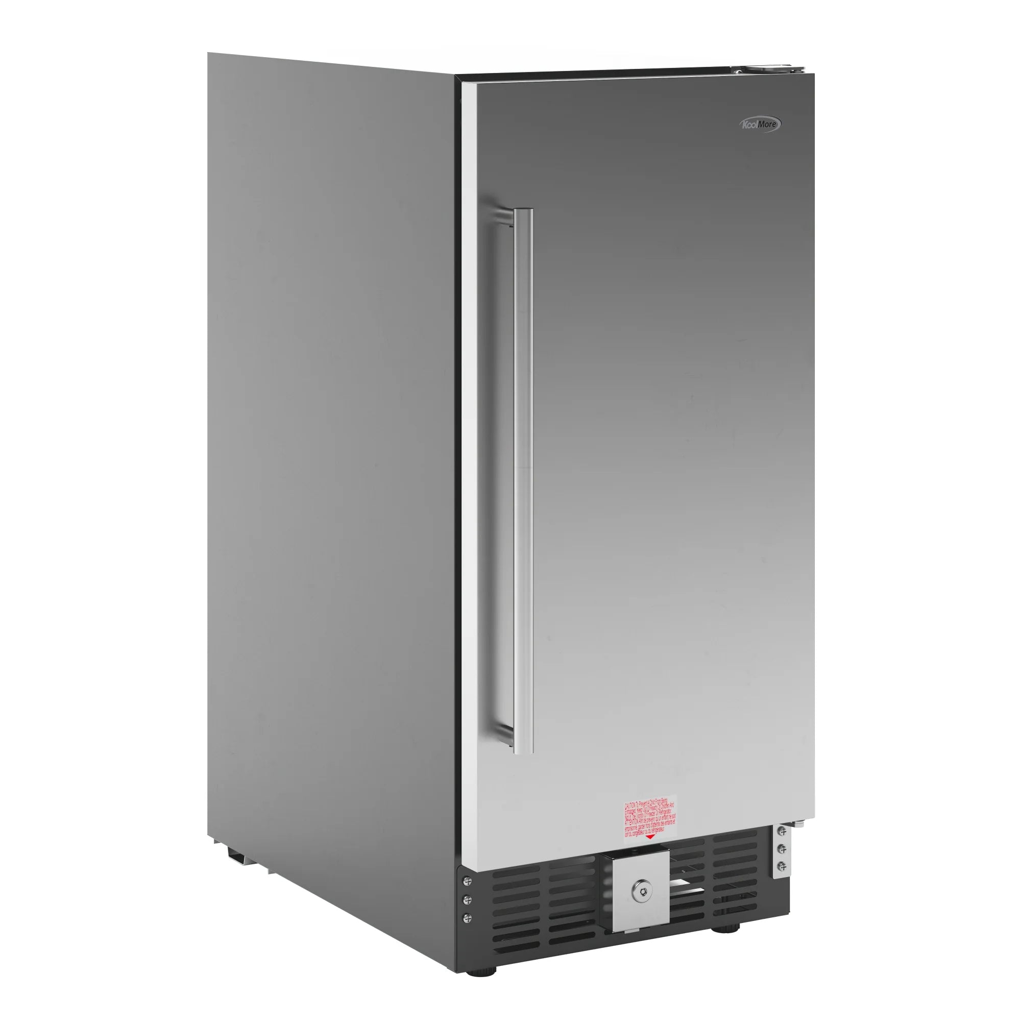 Small Stainless Steel Built-In Refrigerator and Beverage Cooler, 3 cu. ft. 15 In.