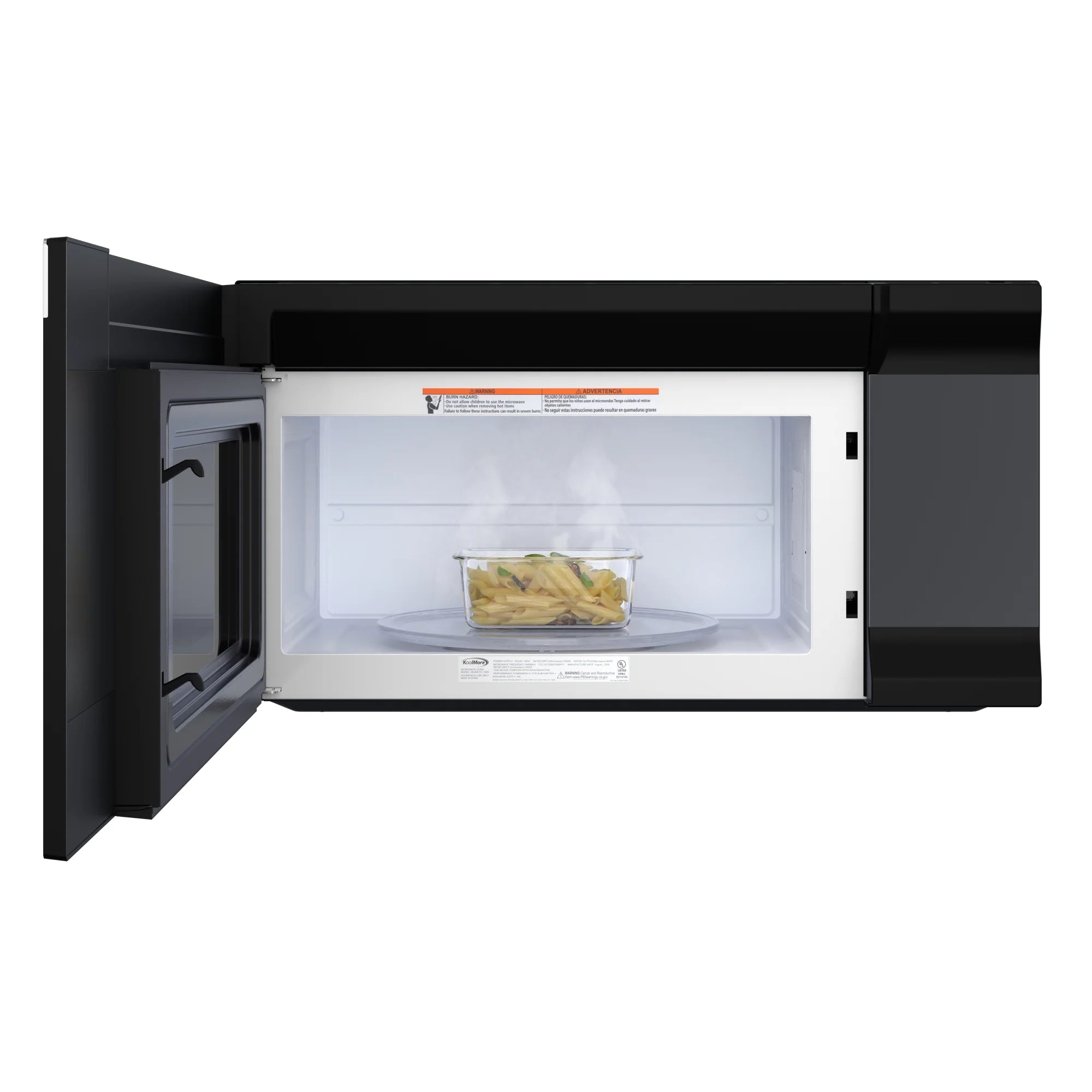 Over-the-Range Microwave Oven in Black, 30 in. 1.6 cu.ft.
