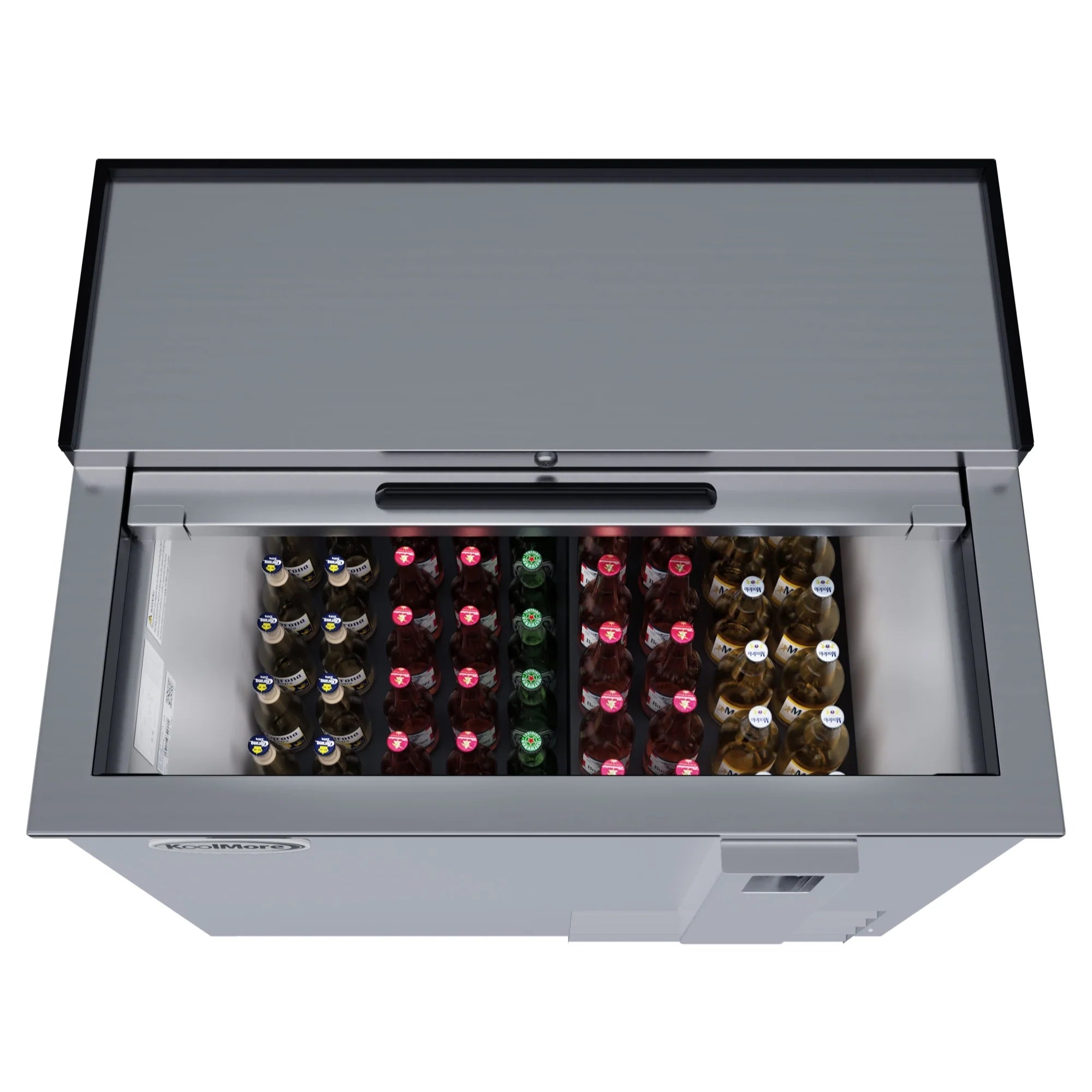 Commercial Bottle Cooler with Built-In Opener, ETL Listed, 9 cu. ft. 36 In.