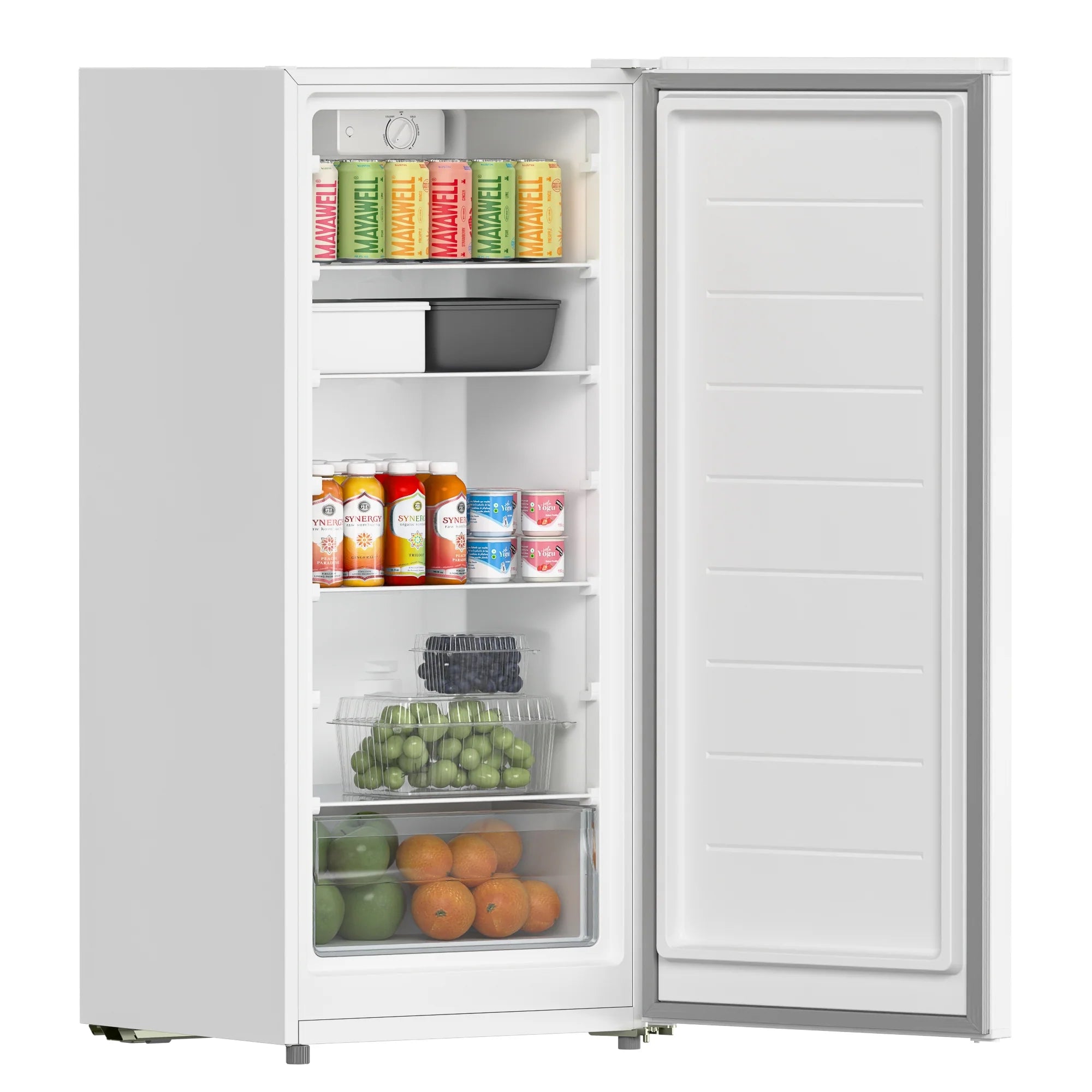Convertible Garage Ready Upright Freezer/Refrigerator in White, 7 cu. ft.