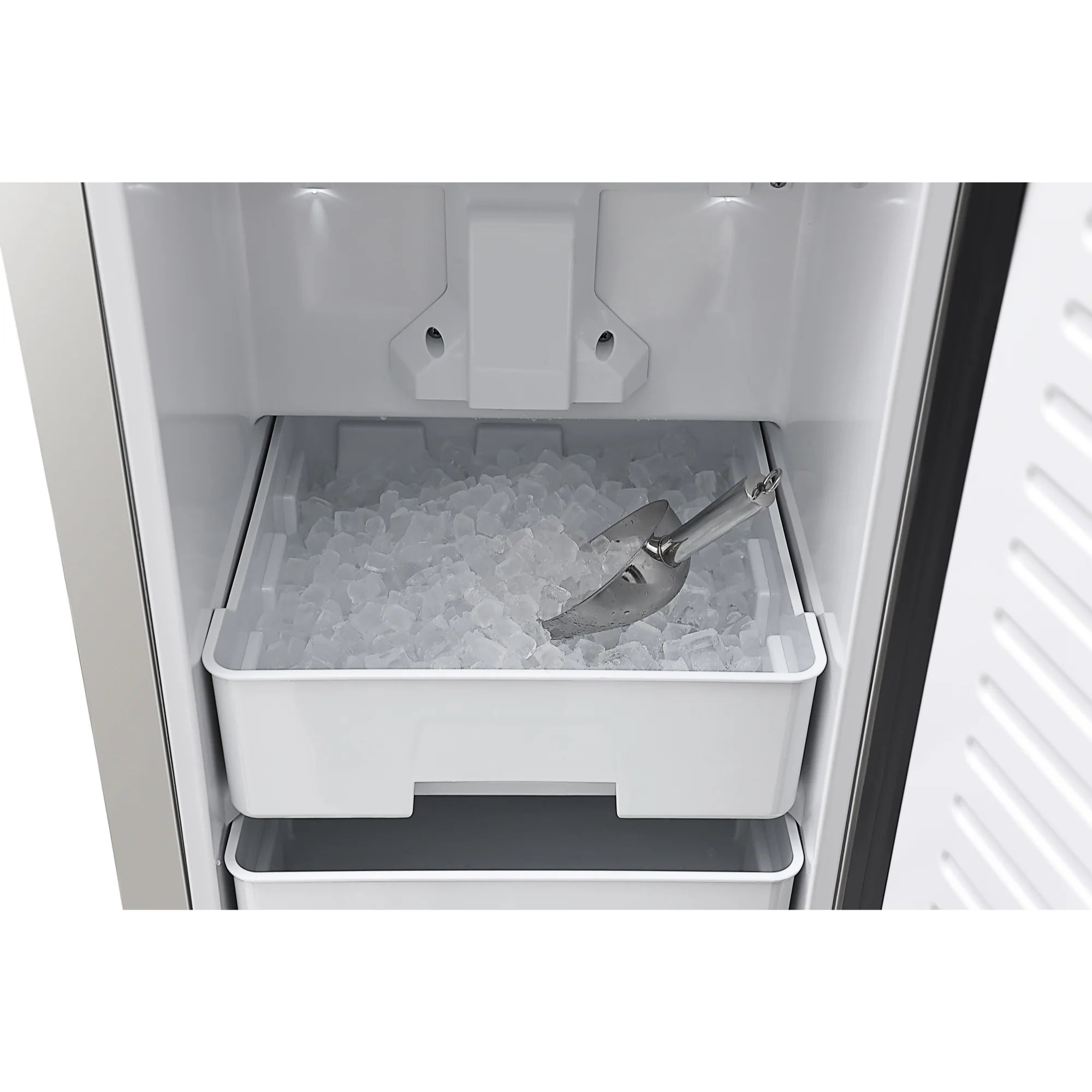 Built-in Residential Pearl Ice Nugget Maker, 66lb /day with Drain Pump in Stainless-Steel, 15 In.