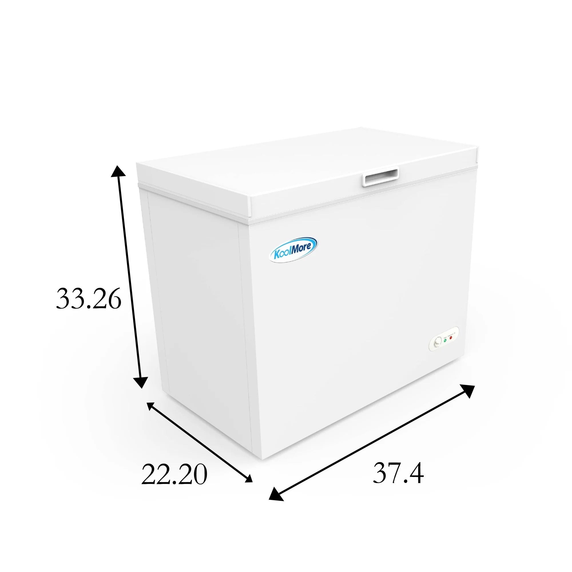 Commercial Chest Freezer, 37 In. 7 cu ft.