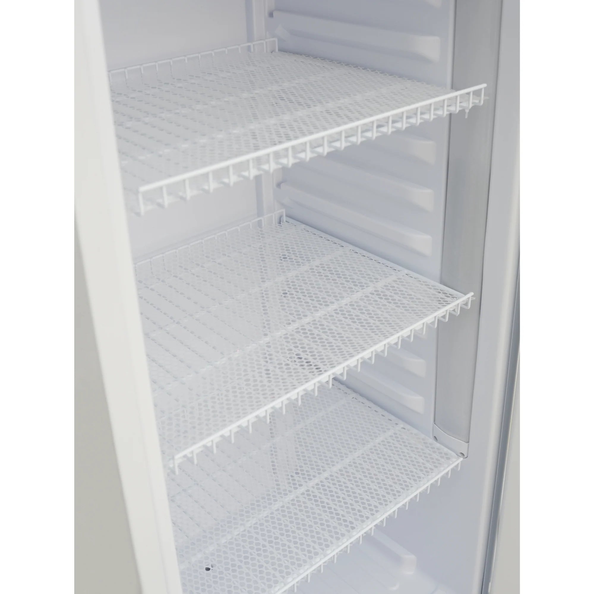 One-Door Commercial Merchandiser Refrigerator in White, 22 in 9 cu. ft.