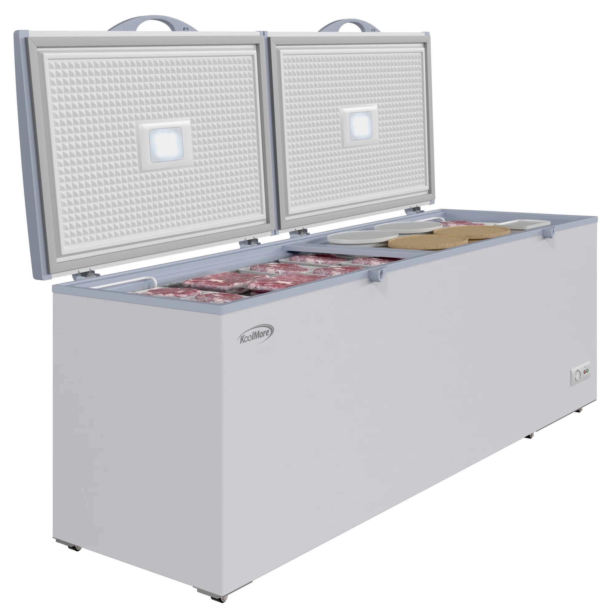 Commercial Chest Freezer, 77 In. 24 cu ft.