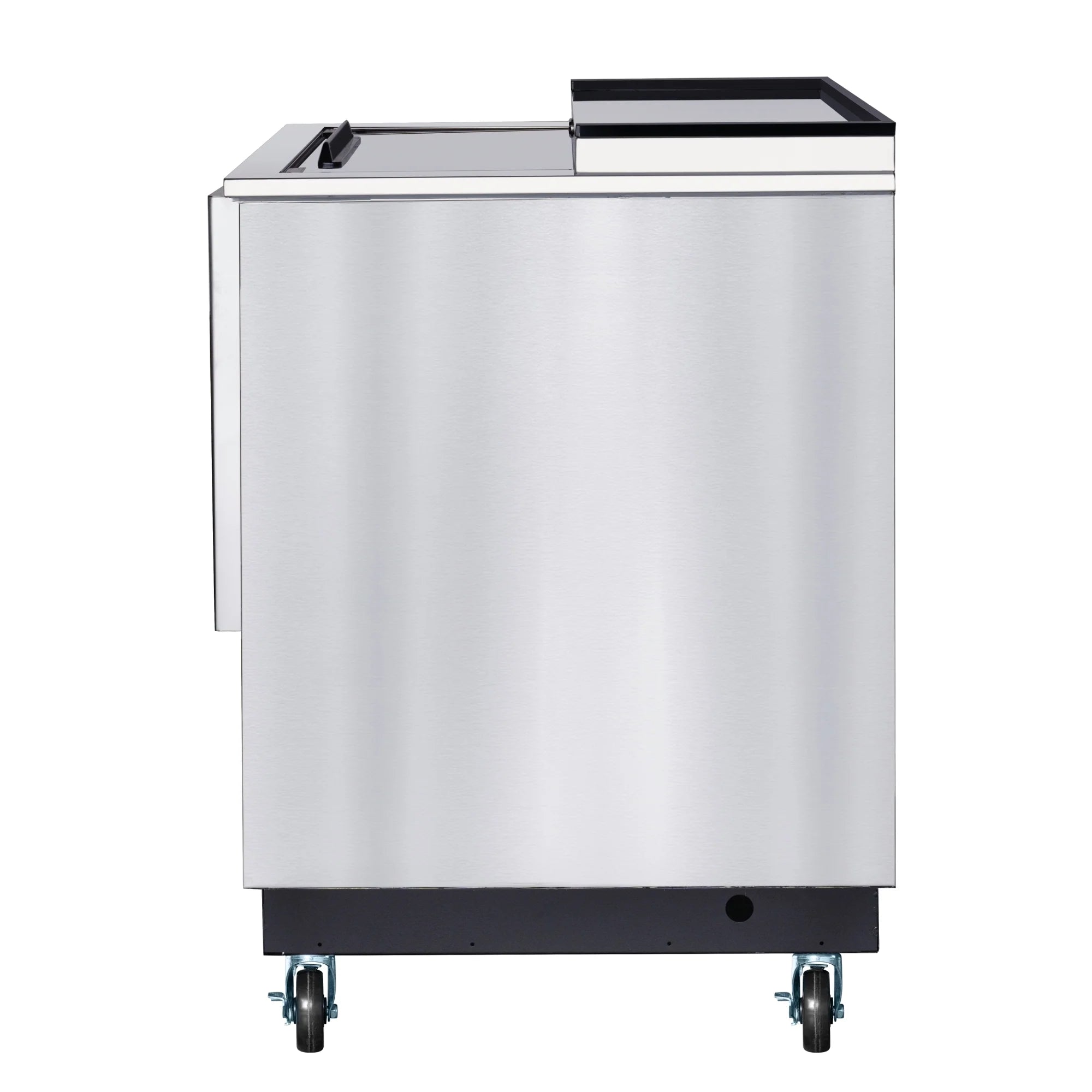 Commercial Bottle Cooler with Built-In Opener, ETL Listed, 5 cu. ft. 25 In.