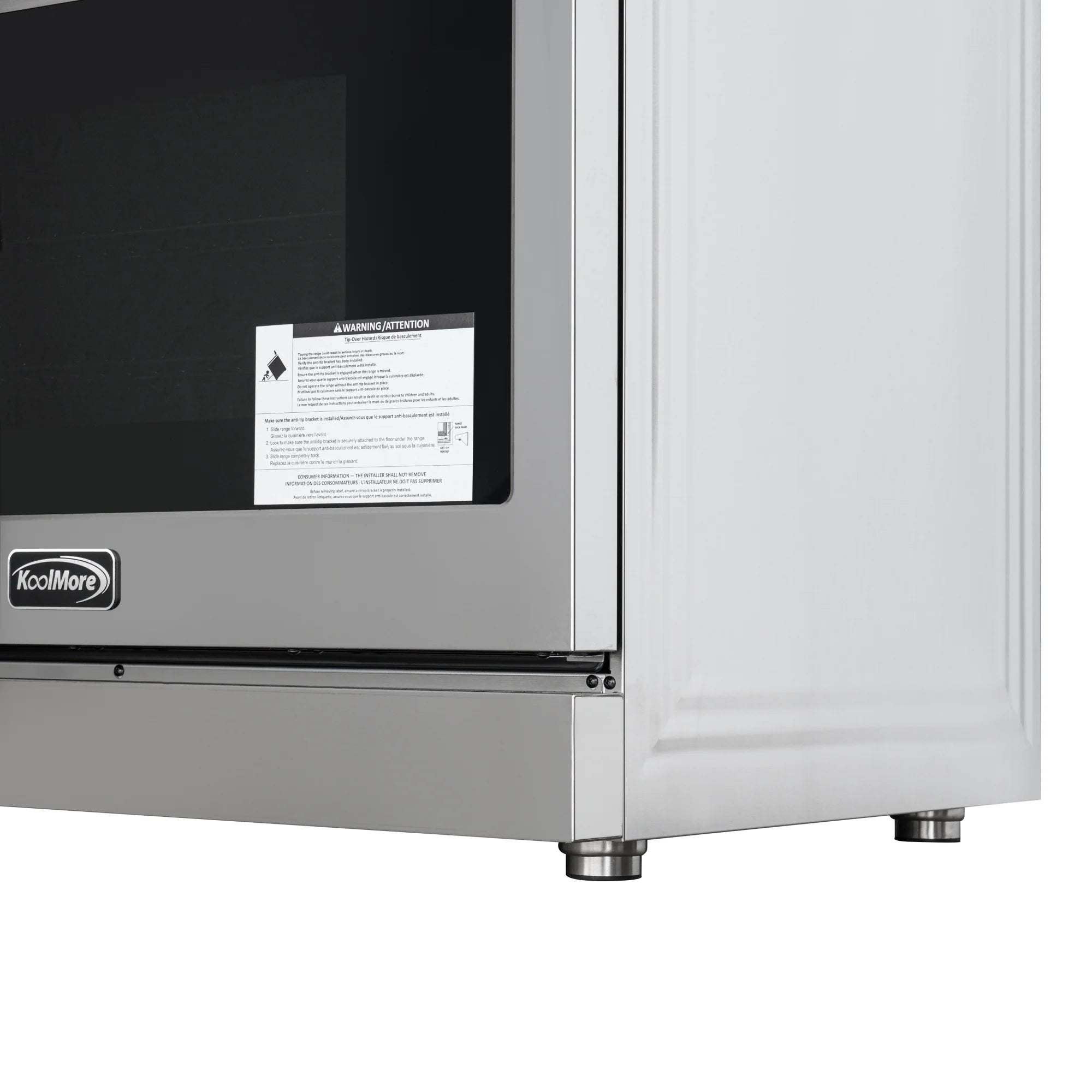 Professional Electric Range with 16600W of Power, 240V in Stainless-Steel, 36 In.