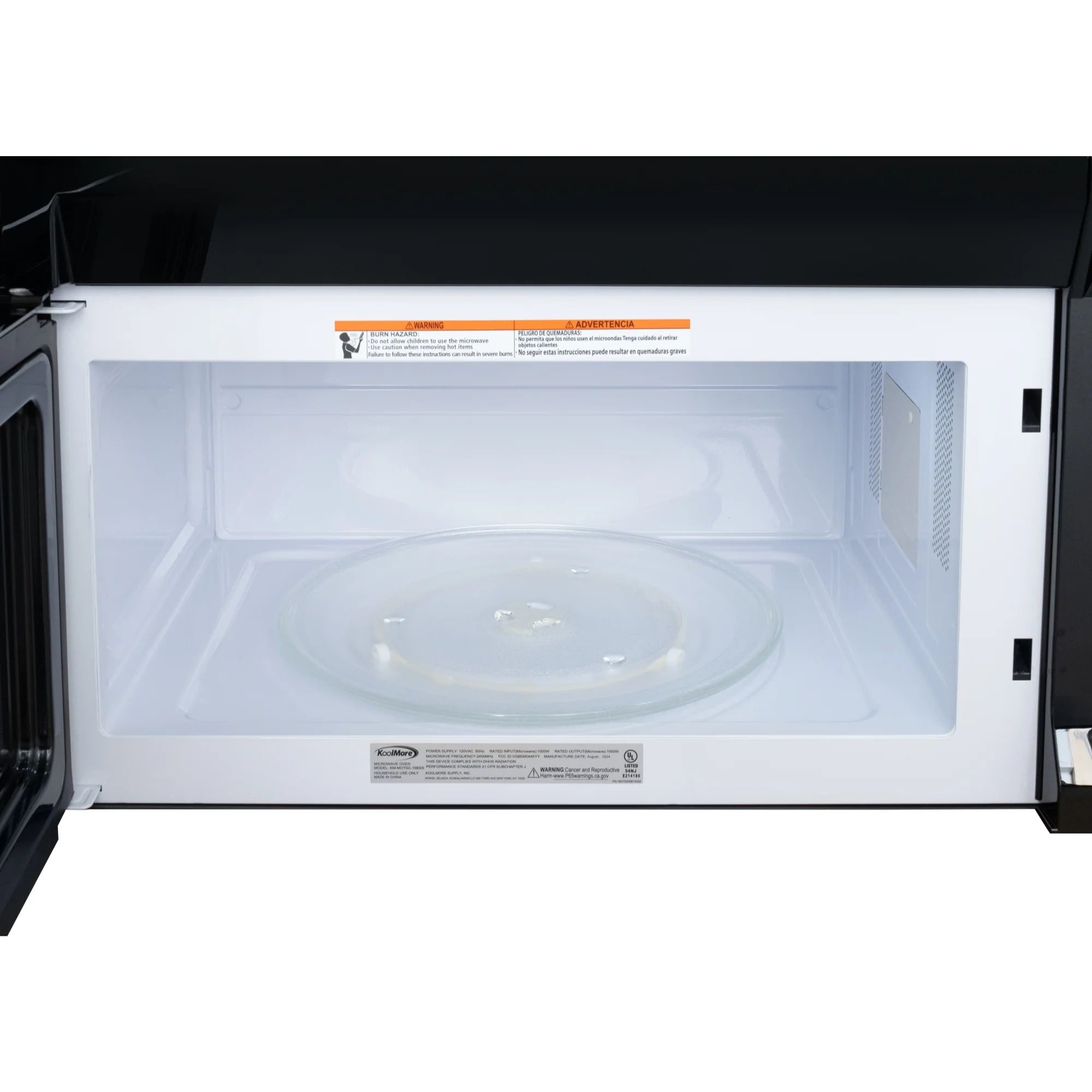 Over-the-Range Microwave Oven in Black, 30 in. 1.6 cu.ft.