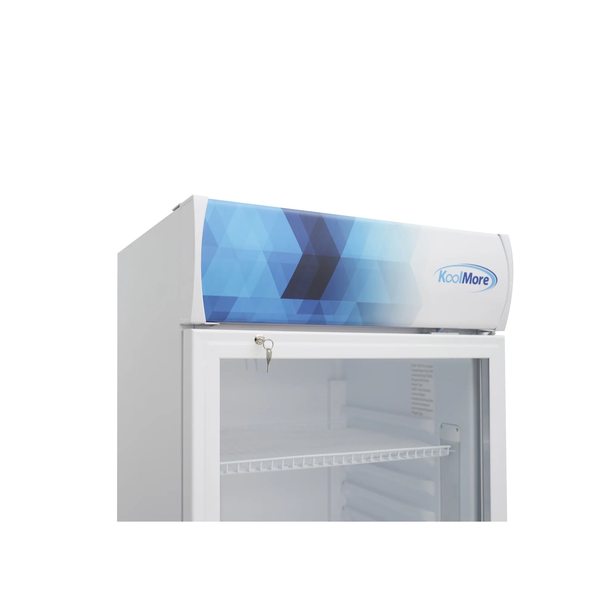 One-Door Commercial Merchandiser Refrigerator in White 24 in, 12 cu. ft.
