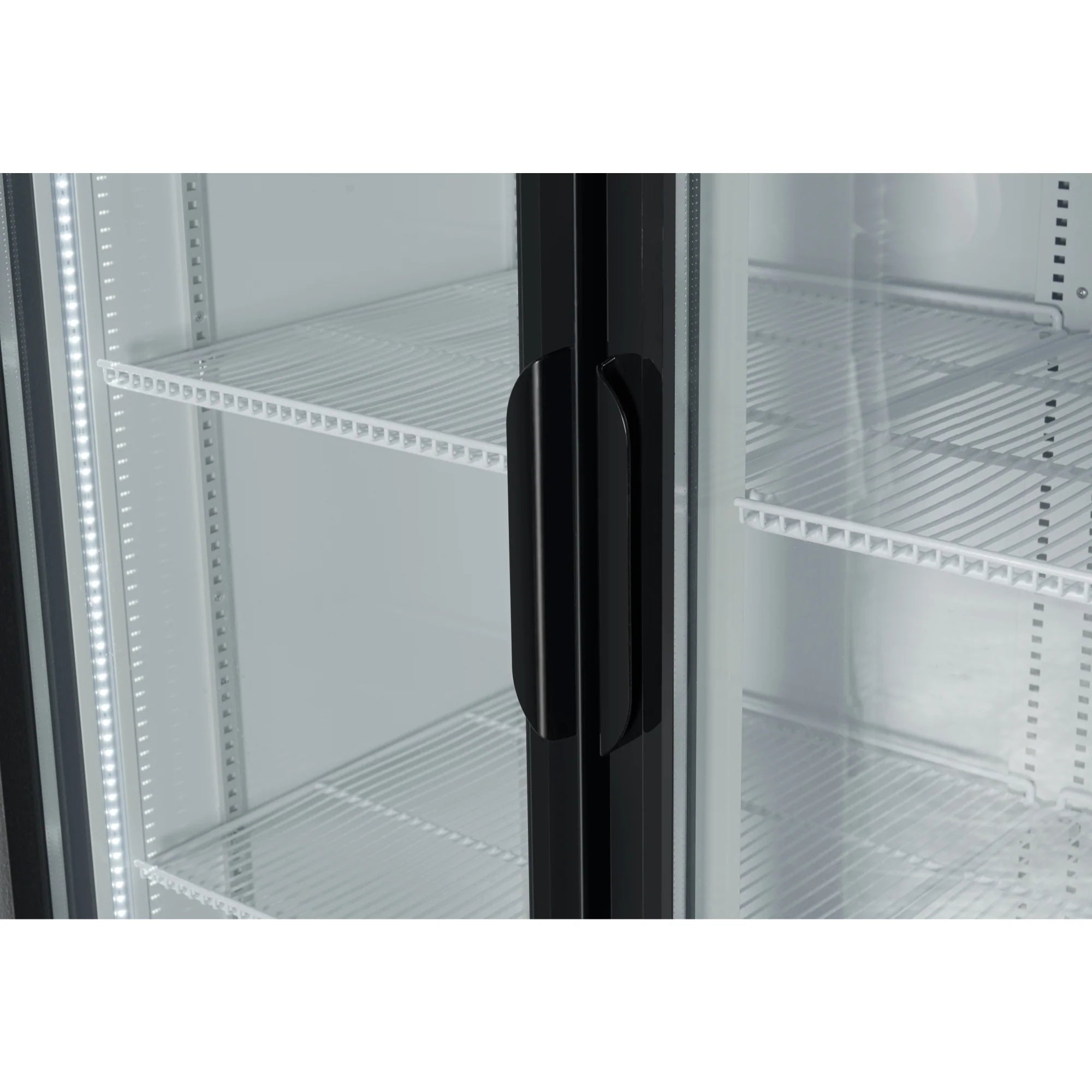 Two Glass Door Merchandiser Refrigerator 45 In, 35 Cu. Ft.
