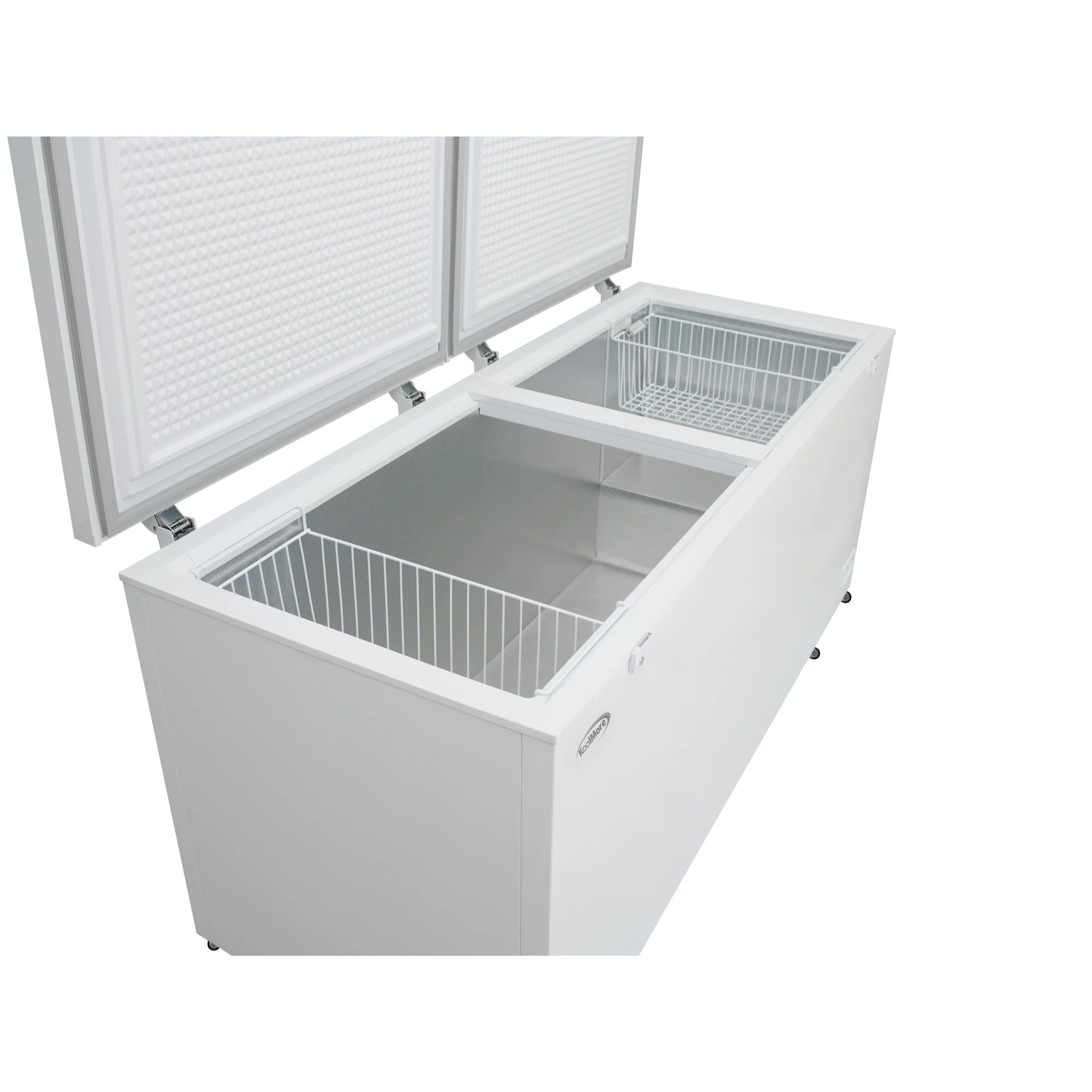 Commercial Chest Freezer, 30 Cu. Ft. in White, ETL Listed, 79 In.