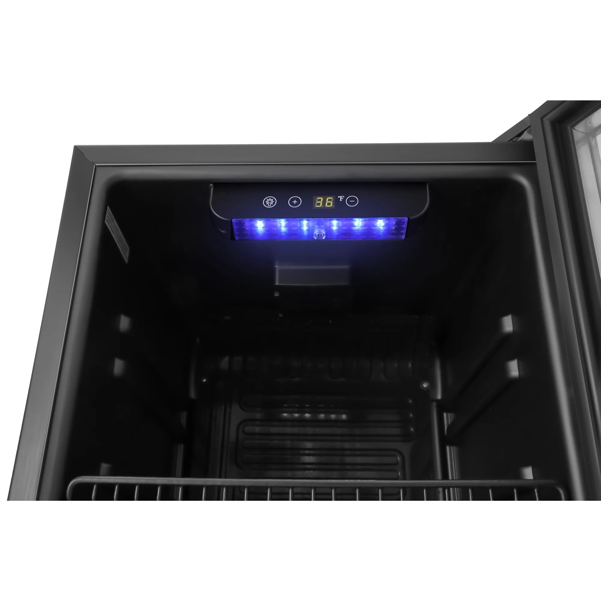 Beverage Refrigerator Merchandiser with Stainless Steel Trim and Touch Panel, 18 in. 3.2 Cu. Ft.