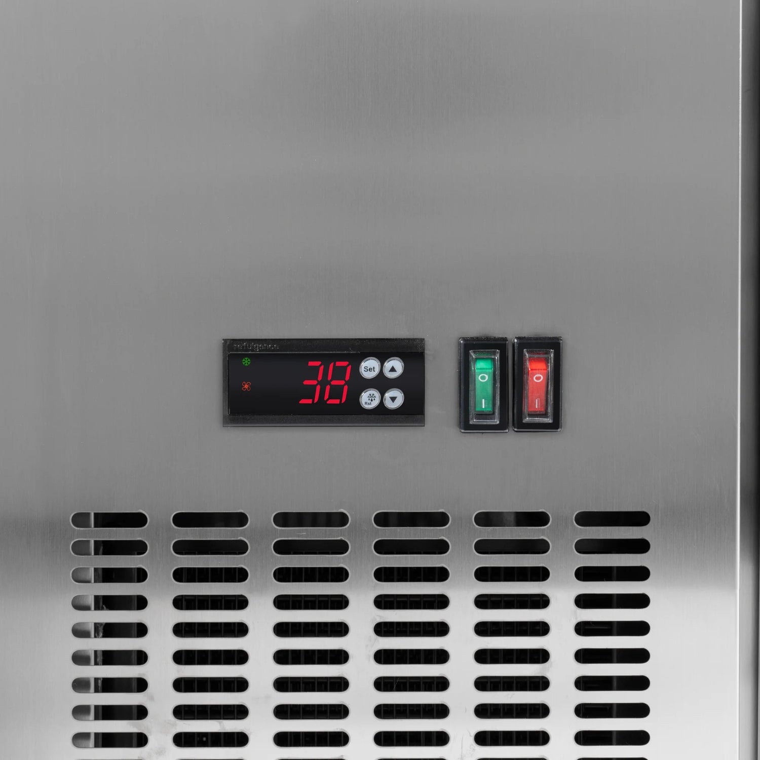 72" 3-Door Back Bar Cooler – 18 Cu. Ft LED Fridge