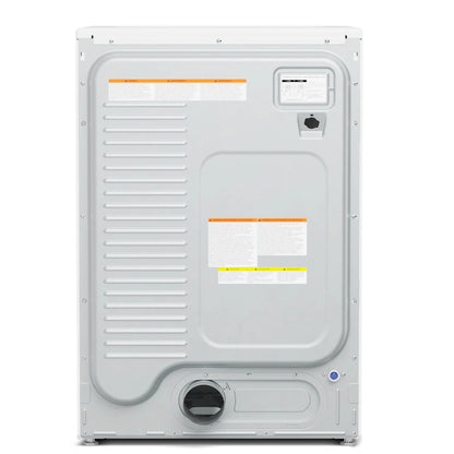 Large Capacity Stackable Vented Electric Front Load Dryer in White, 240V, 8 cu, ft.