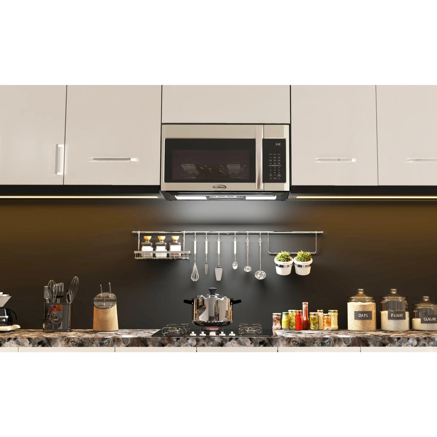 Over the Range Stainless Steel Microwave, 1.9 cu. ft.