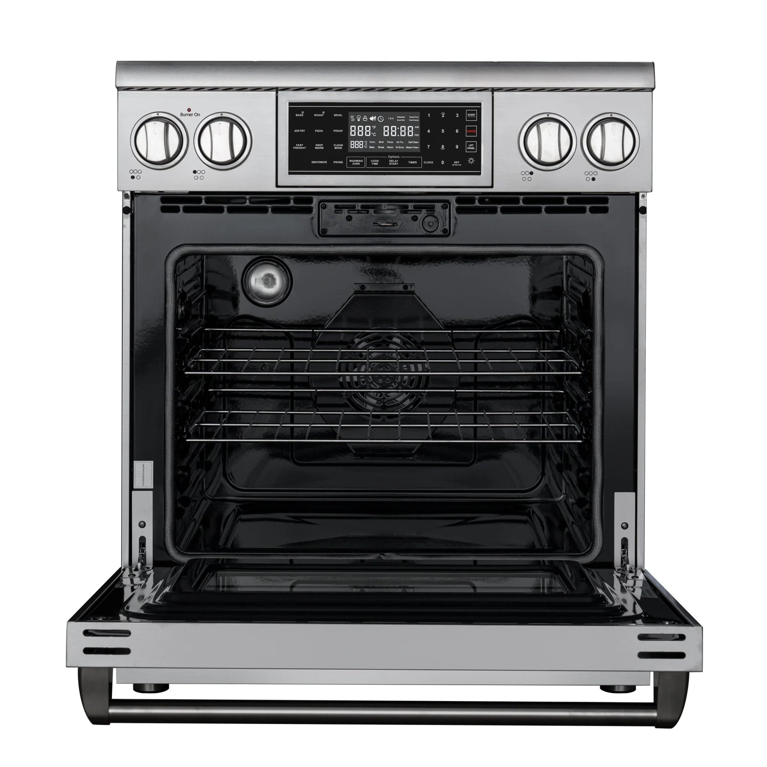 Electric Professional Range with Tilt Panel and Digital controls, Self-Cleaning, 16300W of Power, 240V in Stainless-Steel, 30 In.