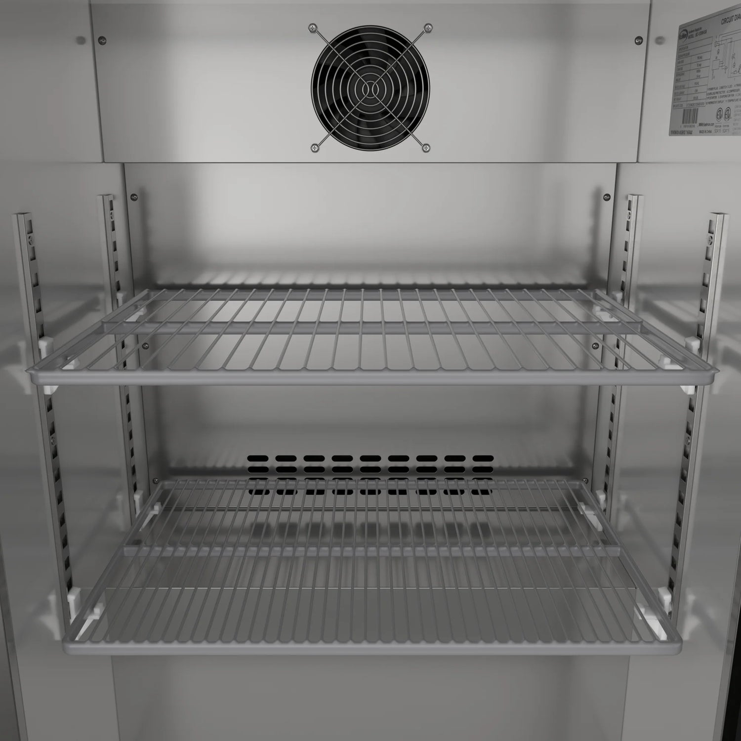One-Door Back Bar Refrigerator - 4.1 Cu Ft. 24 In.