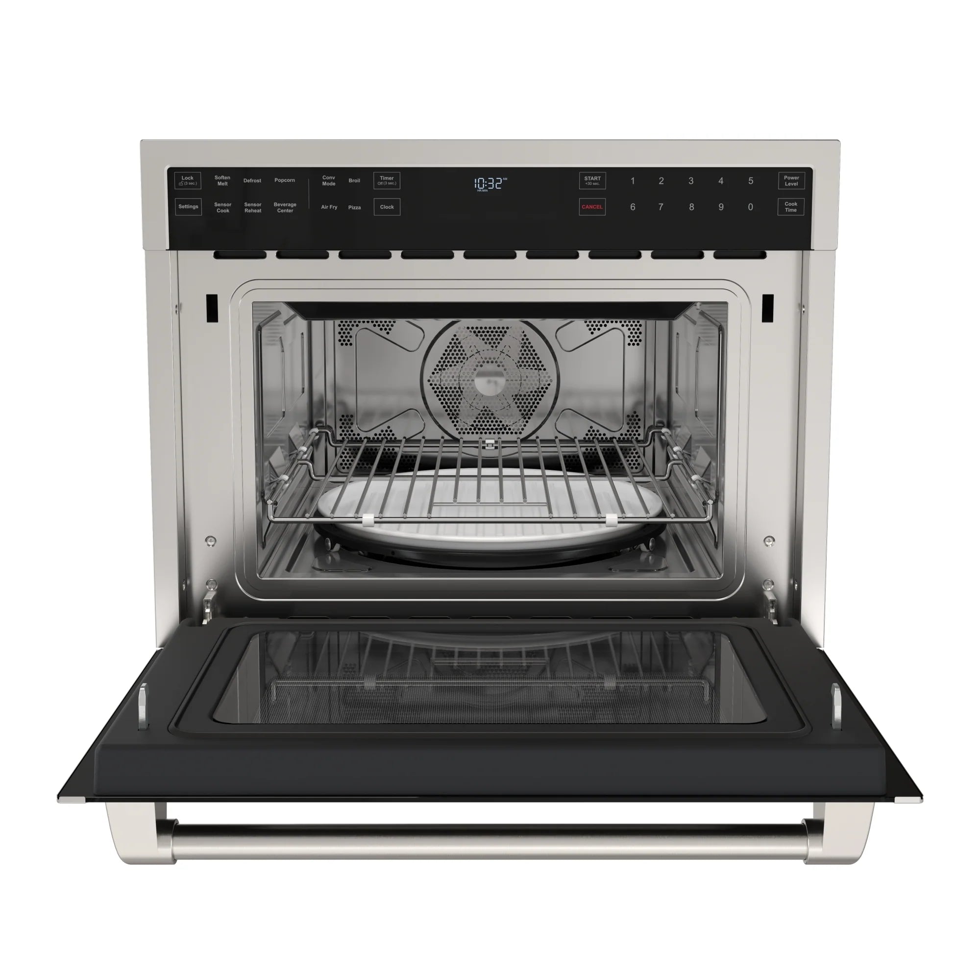 KoolMore Reserve 24 in. Built-In Microwave Convection Oven with Air Fry, 3-in-1 Combo, Sensor Cook, Soft-Close Door, 1.6 cu. ft. in Stainless Steel
