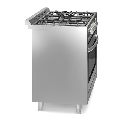 Professional Dual Fuel Range in Stainless Steel with Legs, 4.3 cu. ft. 36 In.