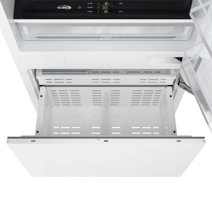 KoolMore Reserve 36 in. Panel Ready Refrigerator and Freezer with Ice maker and Water dispenser, Frost Free, 19.7 Cu. Ft.