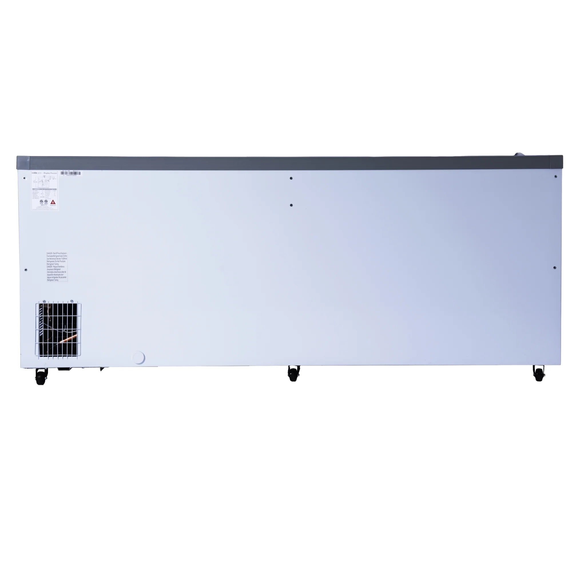 Manual Defrost Island Chest Freezer in White, 78 In. 19 cu. ft.