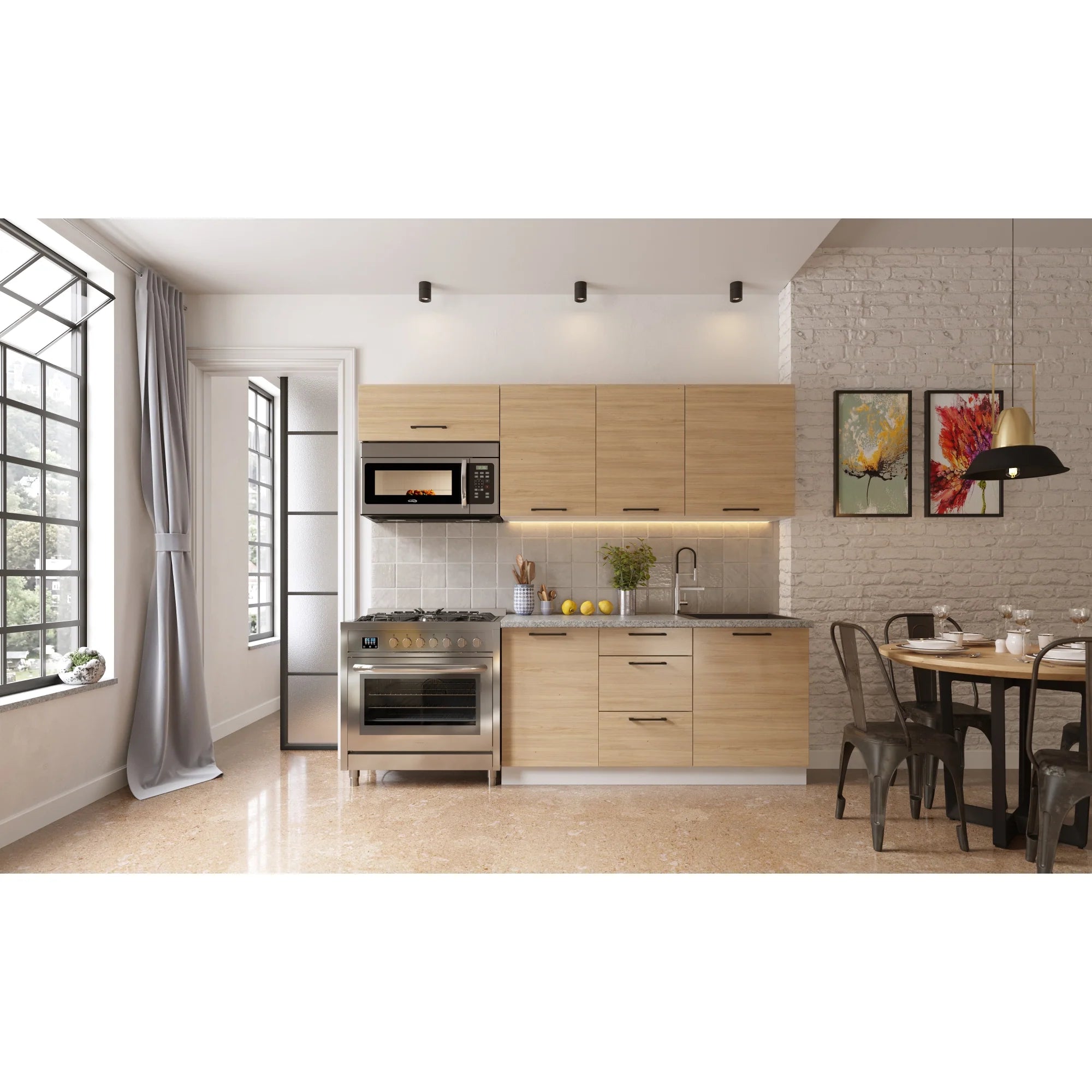 Over the Range Stainless Steel Microwave, 1.6 cu. ft.