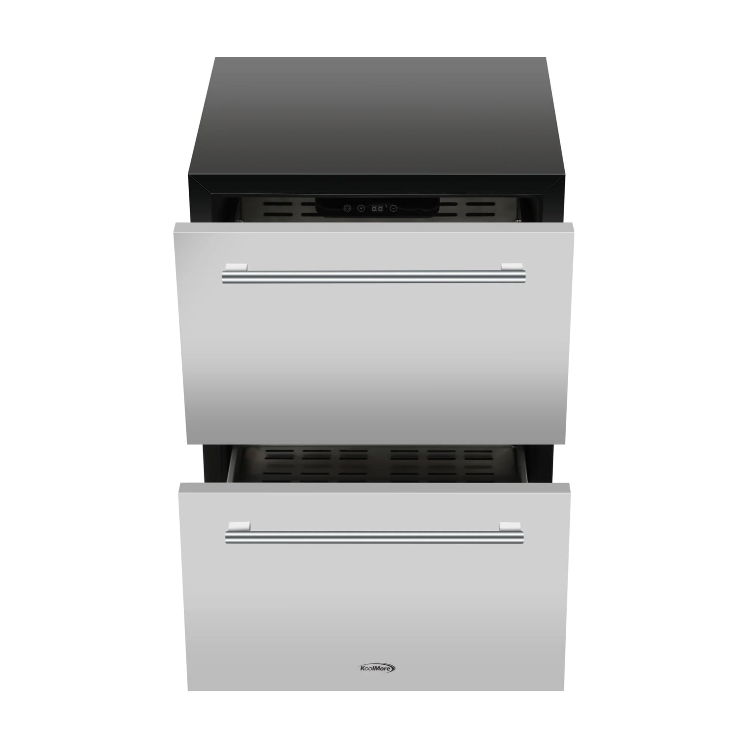 Built-in Two-Drawer Outdoor Refrigerator in Stainless-Steel, 24 In.