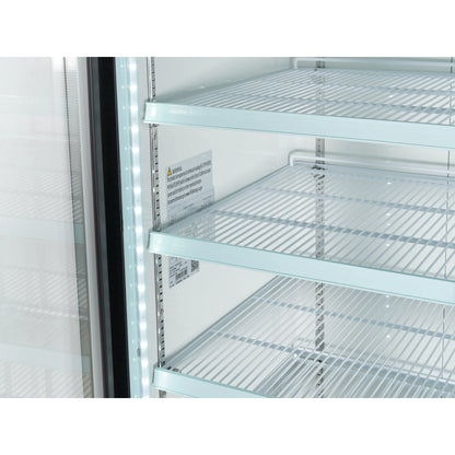 Three-Door Merchandiser Refrigerator 78 in, 53 cu ft