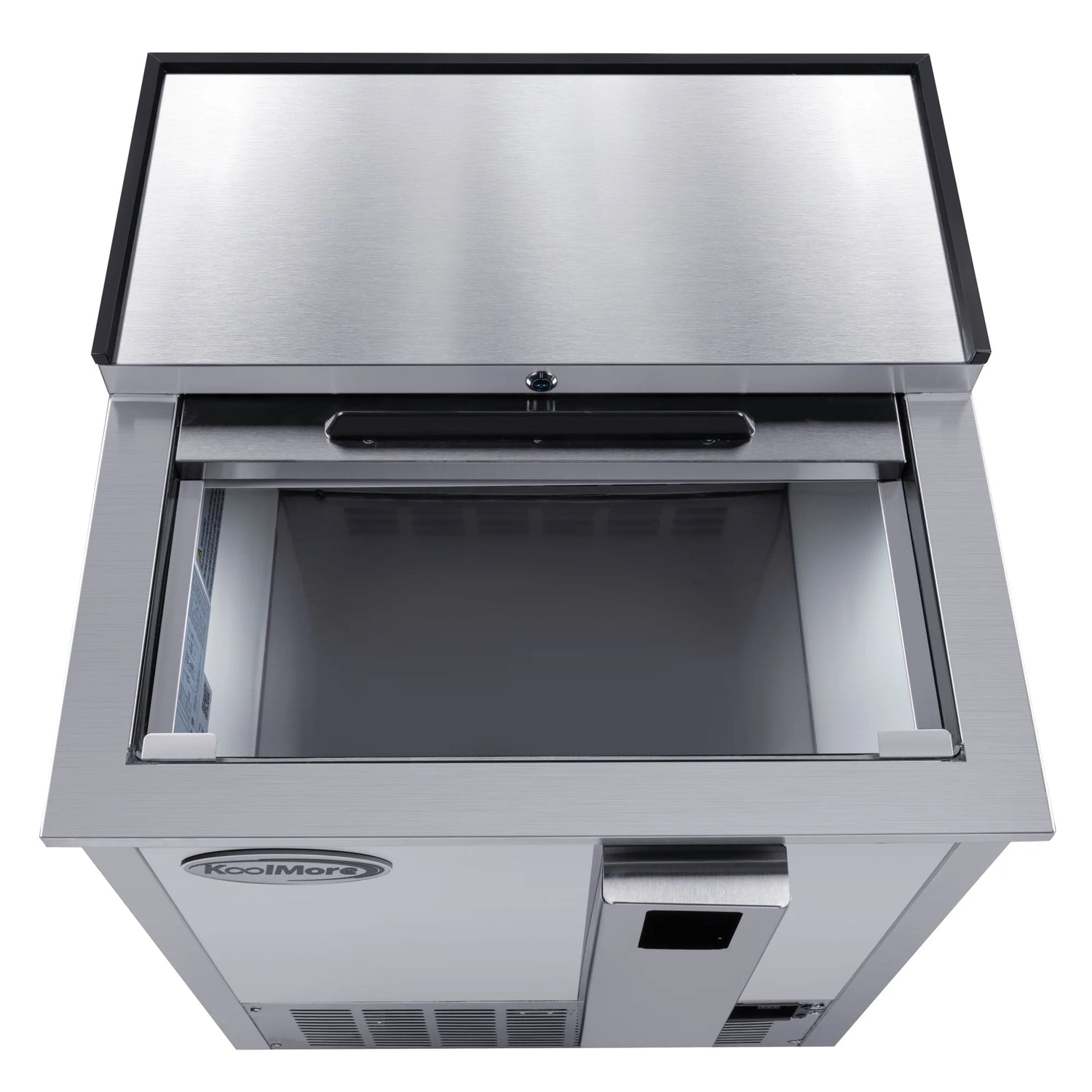 Commercial Bottle Cooler with Built-In Opener, ETL Listed, 5 cu. ft. 25 In.