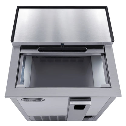 Commercial Bottle Cooler with Built-In Opener, ETL Listed, 5 cu. ft. 25 In.