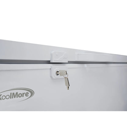 Commercial Chest Freezer, 30 Cu. Ft. in White, ETL Listed, 79 In.