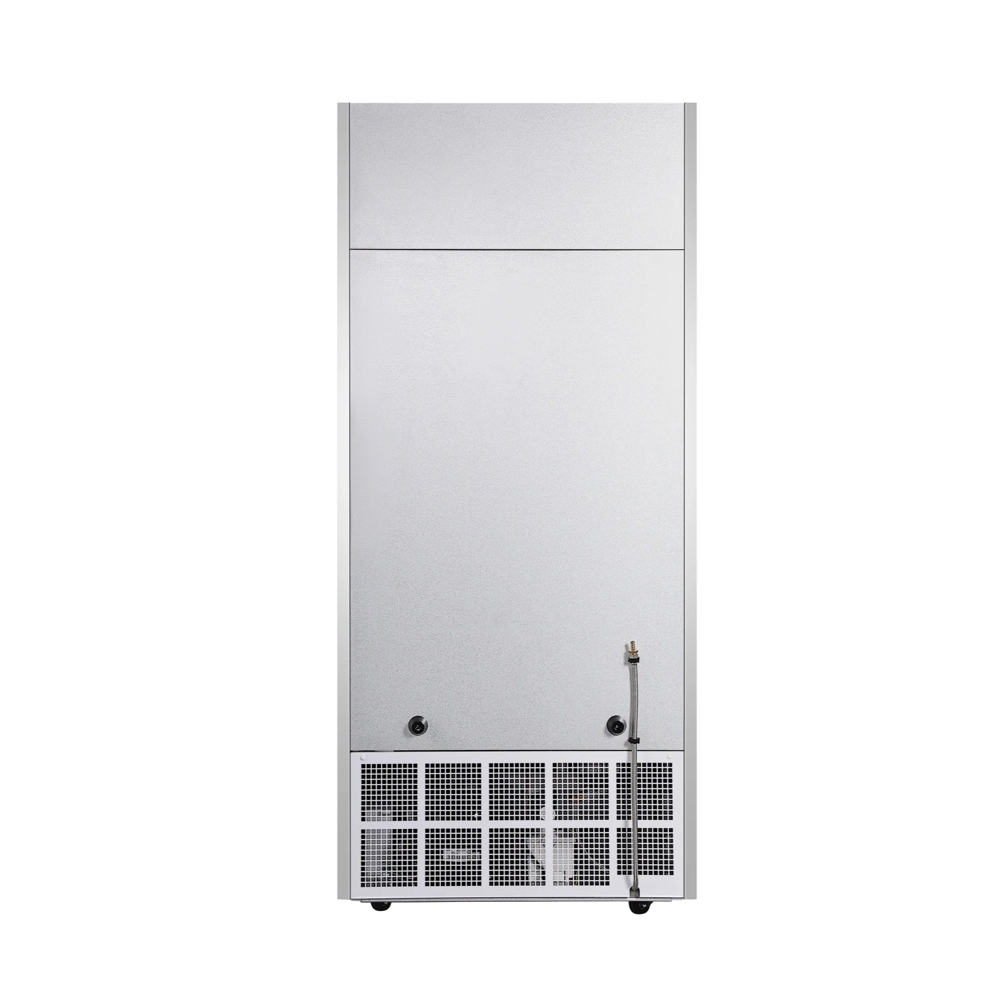 Open-Air Merchandiser Grab and Go Refrigerator in Stainless Steel 35.3 in, 18 cu ft.