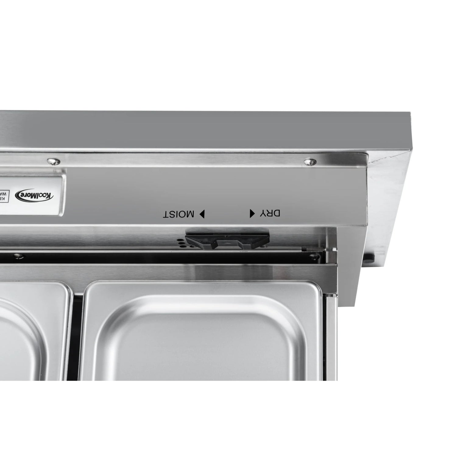 Warming Drawer with Three Compartments in Stainless-Steel, 30 In.