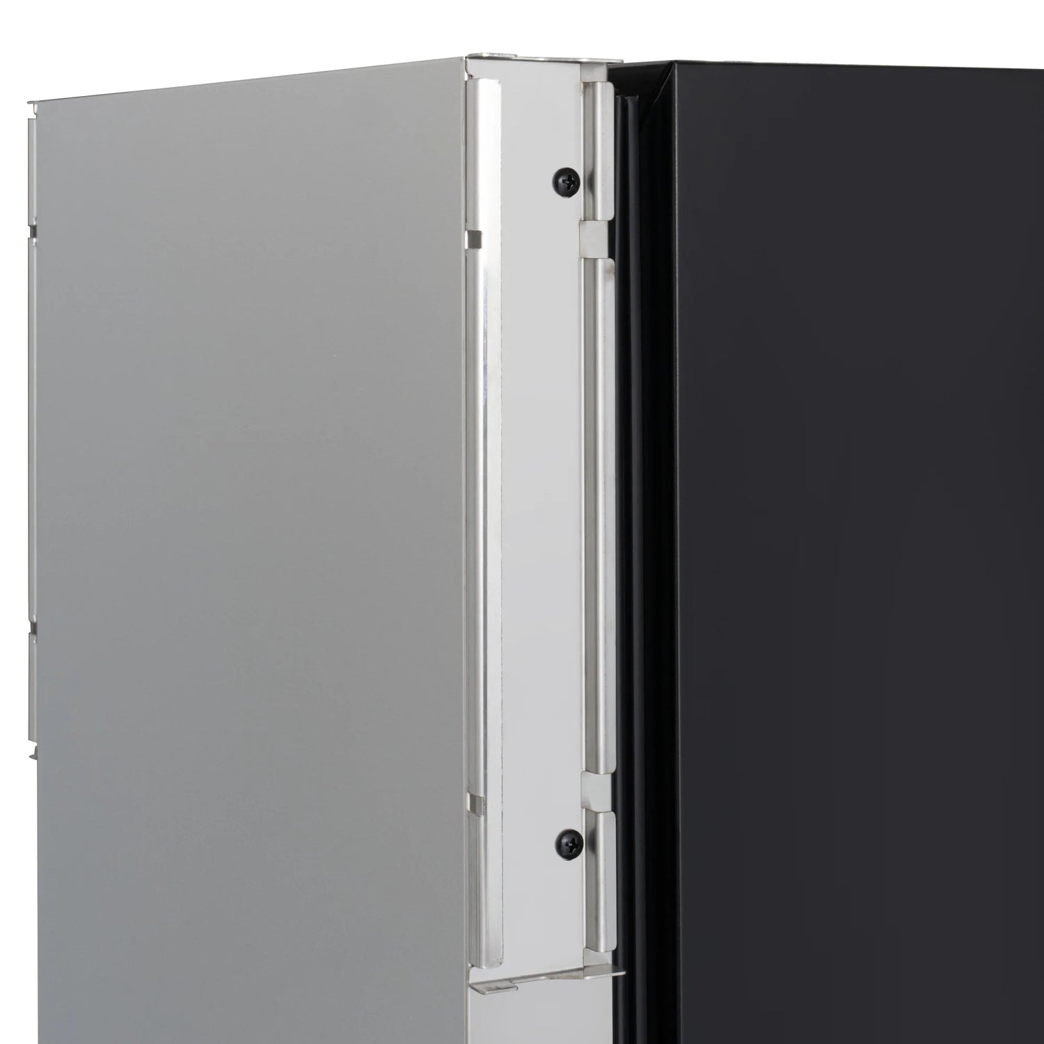 Panel Ready Built-in Double Refrigerator, Frost-Free Undercounter Fridge with Digital Temperature Control and Stainless-Steel Drawers, 15 In.