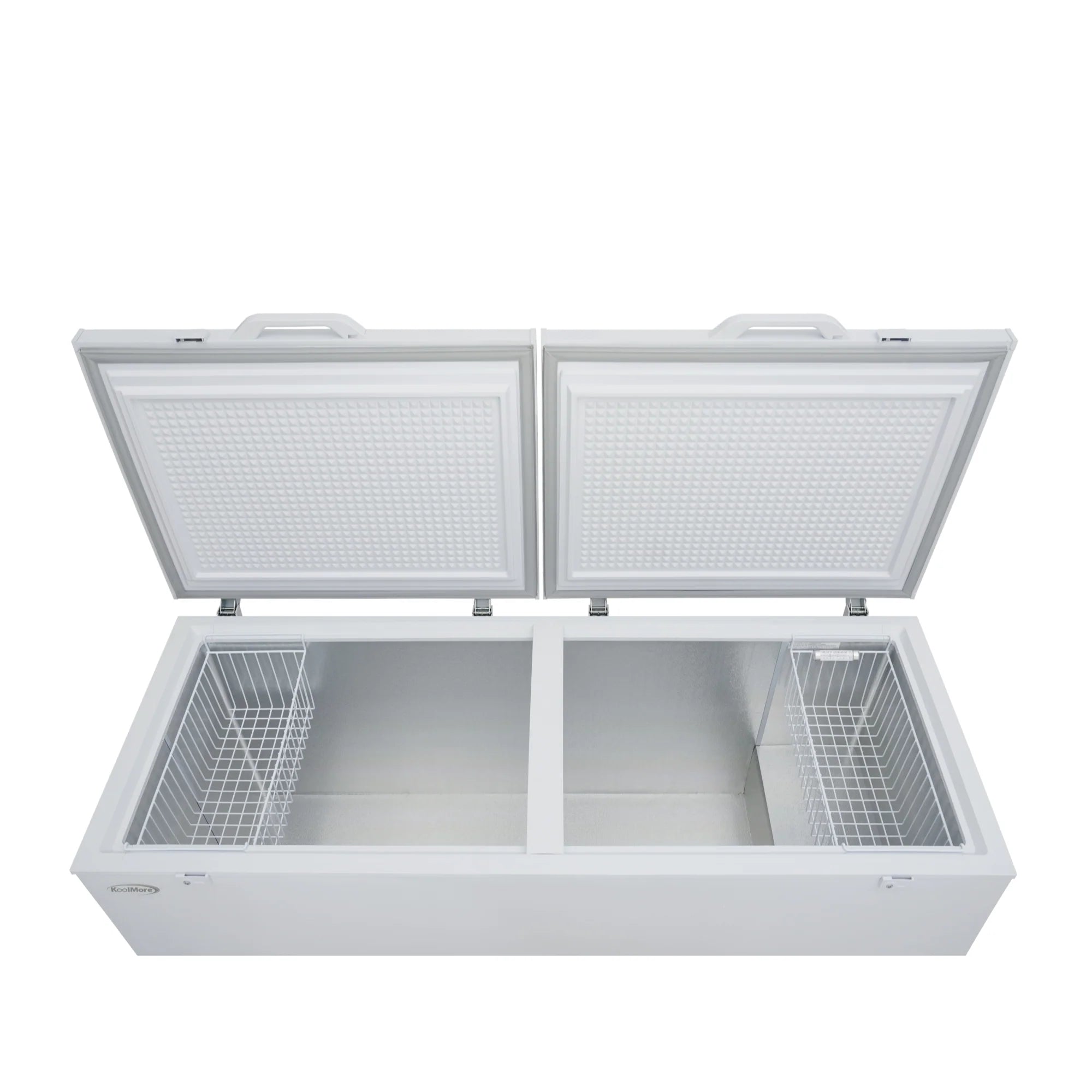 Commercial Chest Freezer, 30 Cu. Ft. in White, ETL Listed, 79 In.