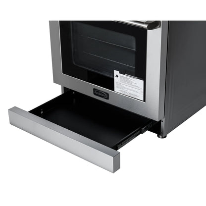 Electric Professional Range with Tilt Panel and Digital controls, Self-Cleaning, 16300W of Power, 240V in Stainless-Steel, 30 In.