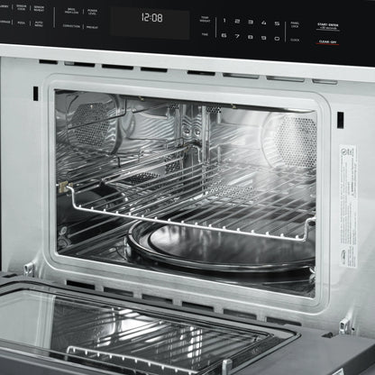 Built-In Microwave with Convection Oven and Air Fryer, 1.6 cu. ft. Capacity in Stainless-Steel, 30 In.