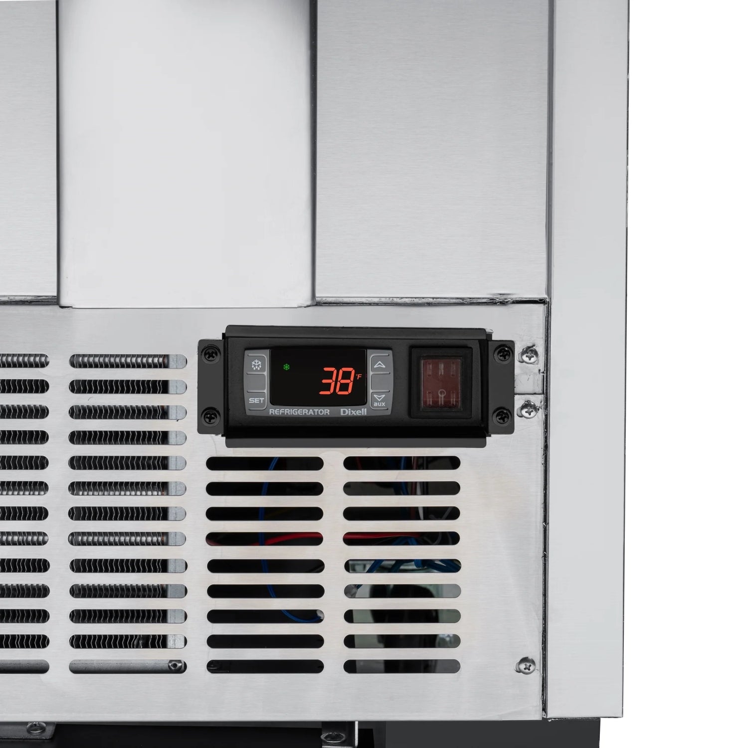 Commercial Bottle Cooler with Built-In Opener, ETL Listed, 5 cu. ft. 25 In.
