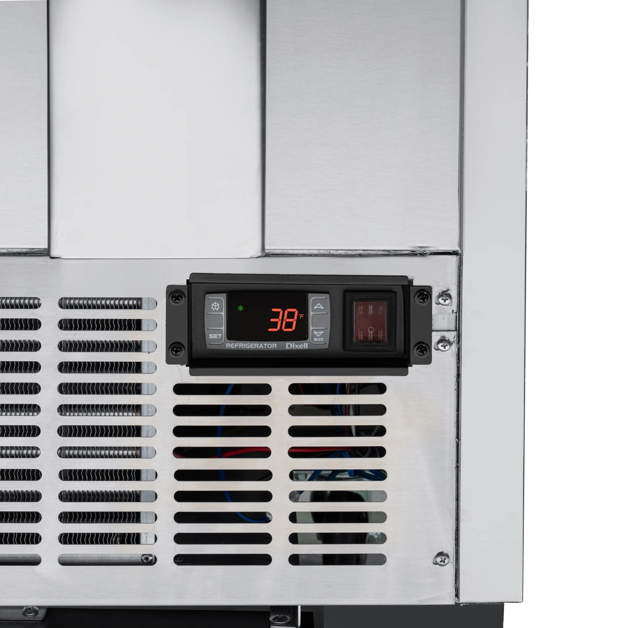 Commercial Bottle Cooler with Built-In Opener, ETL Listed, 5 cu. ft. 25 In.