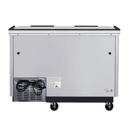 Commercial Bottle Cooler with Built-In Opener, ETL Listed, 14 cu. ft. 50 In.