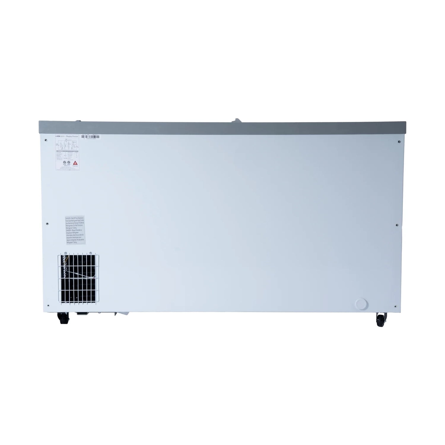 Manual Defrost Island Chest Freezer in White, 58 In. 14 cu. ft.