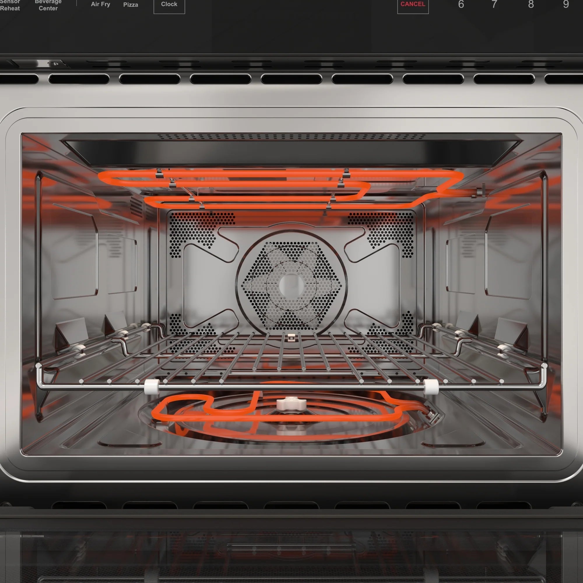 KoolMore Reserve 24 in. Built-In Microwave Convection Oven with Air Fry, 3-in-1 Combo, Sensor Cook, Soft-Close Door, 1.6 cu. ft. in Stainless Steel