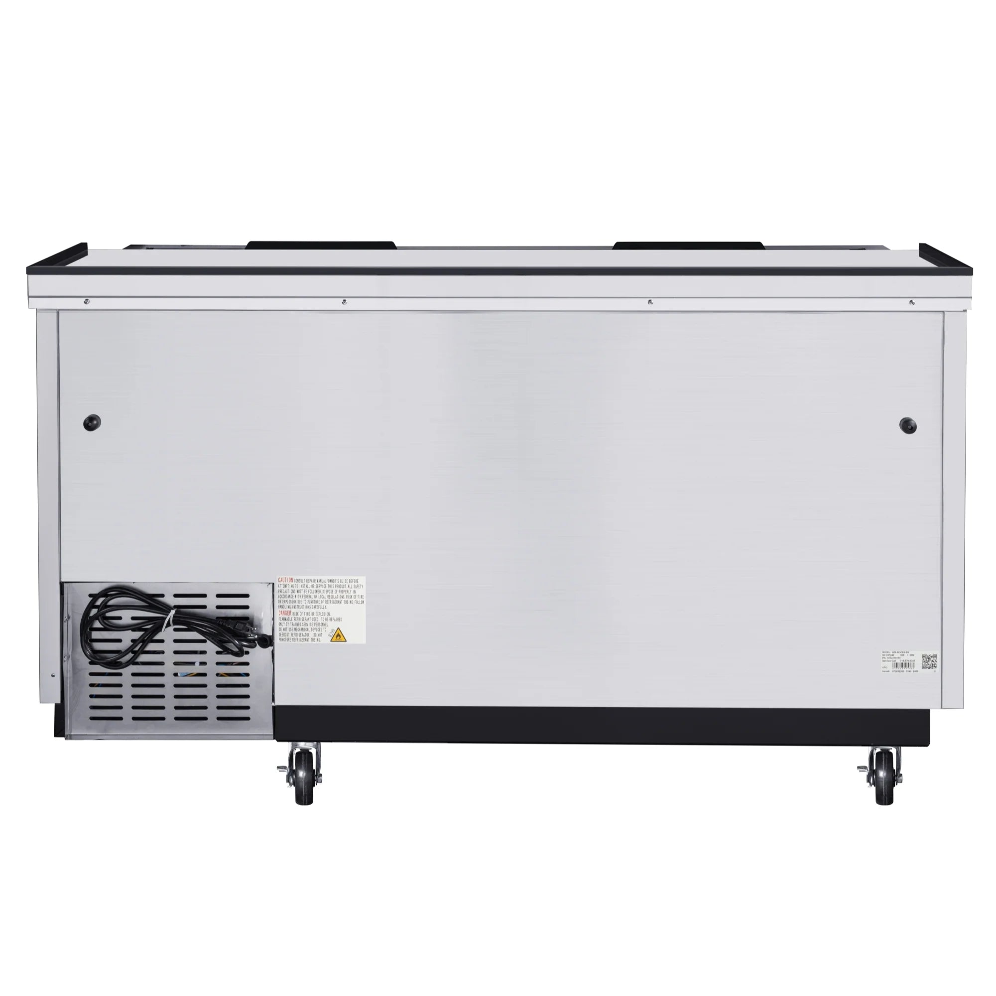 Commercial Bottle Cooler with Built-In Opener, ETL Listed, 19 cu. ft. 65 In.