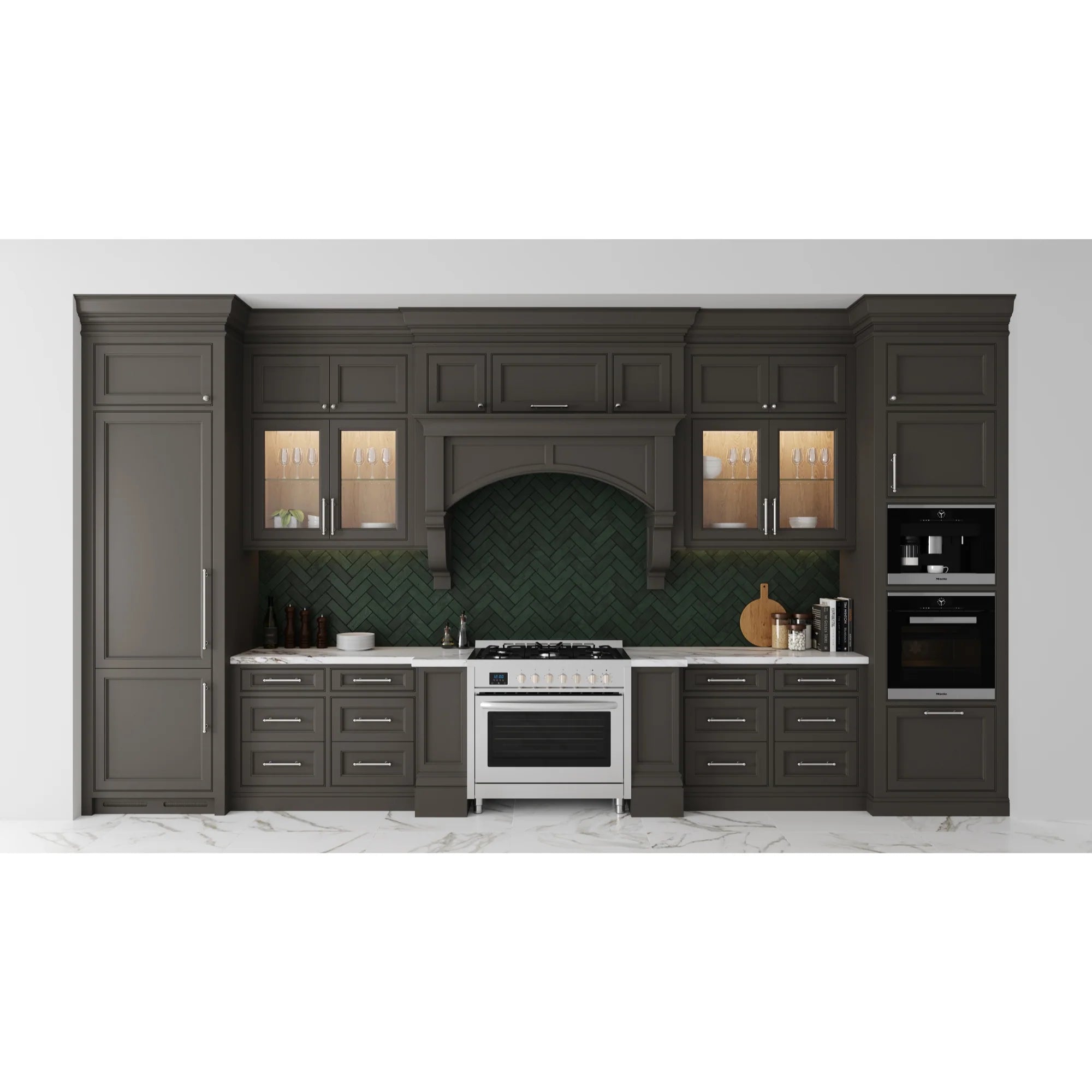 Professional Dual Fuel Range in Stainless Steel with Legs, 4.3 cu. ft. 36 In.
