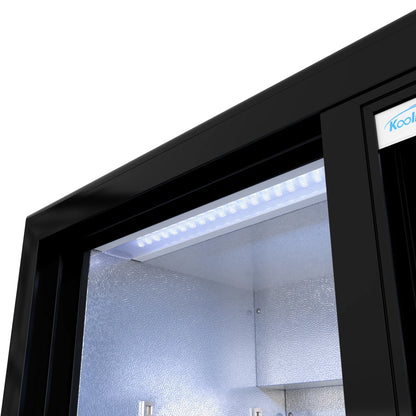 Two-Door Back Bar Refrigerator - 7.4 Cu Ft. 35 In.