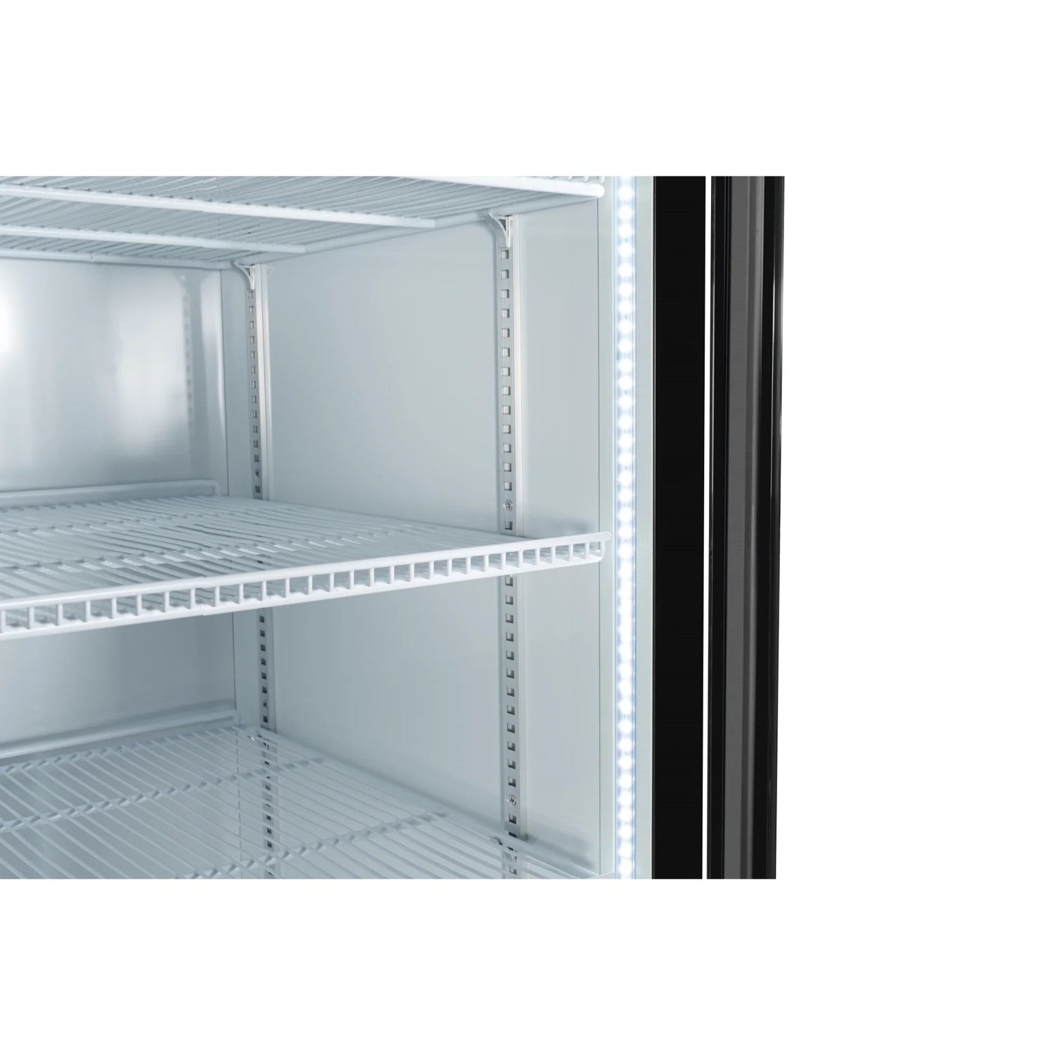 Two Glass Door Merchandiser Refrigerator 45 In, 35 Cu. Ft.